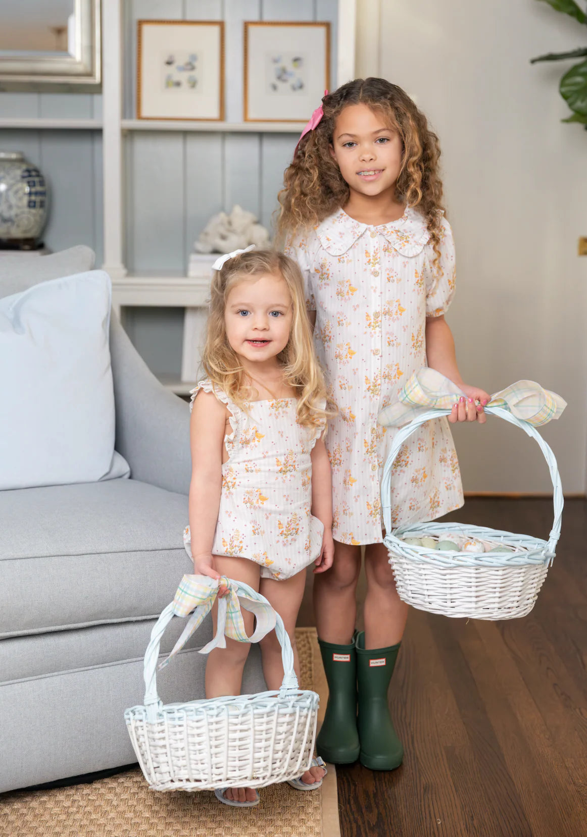 Pippa Dress- Duckling Garden