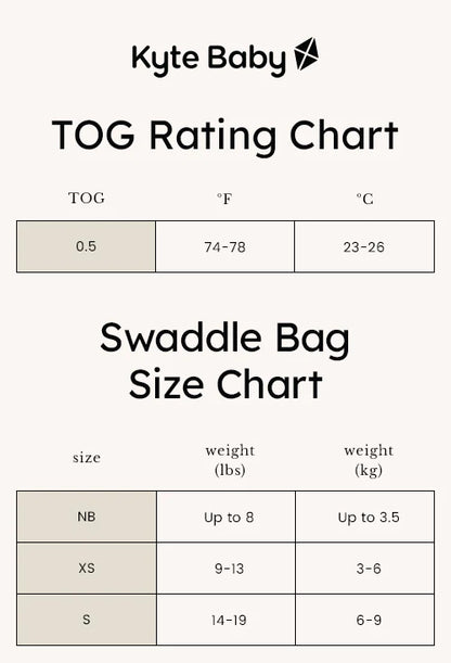 Kyte Baby Swaddle Bag-Blush