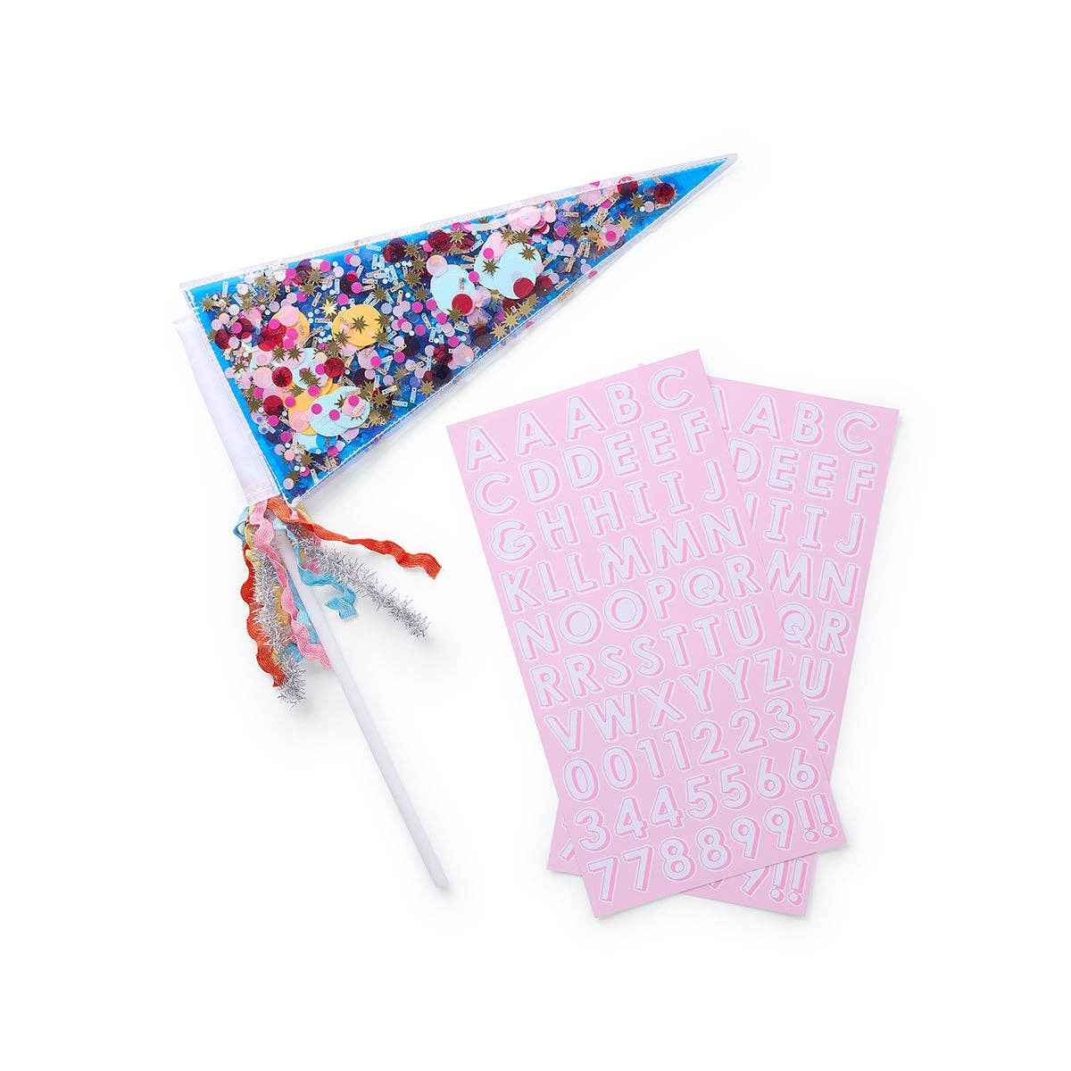 Customizable Back to School Pennant Kit