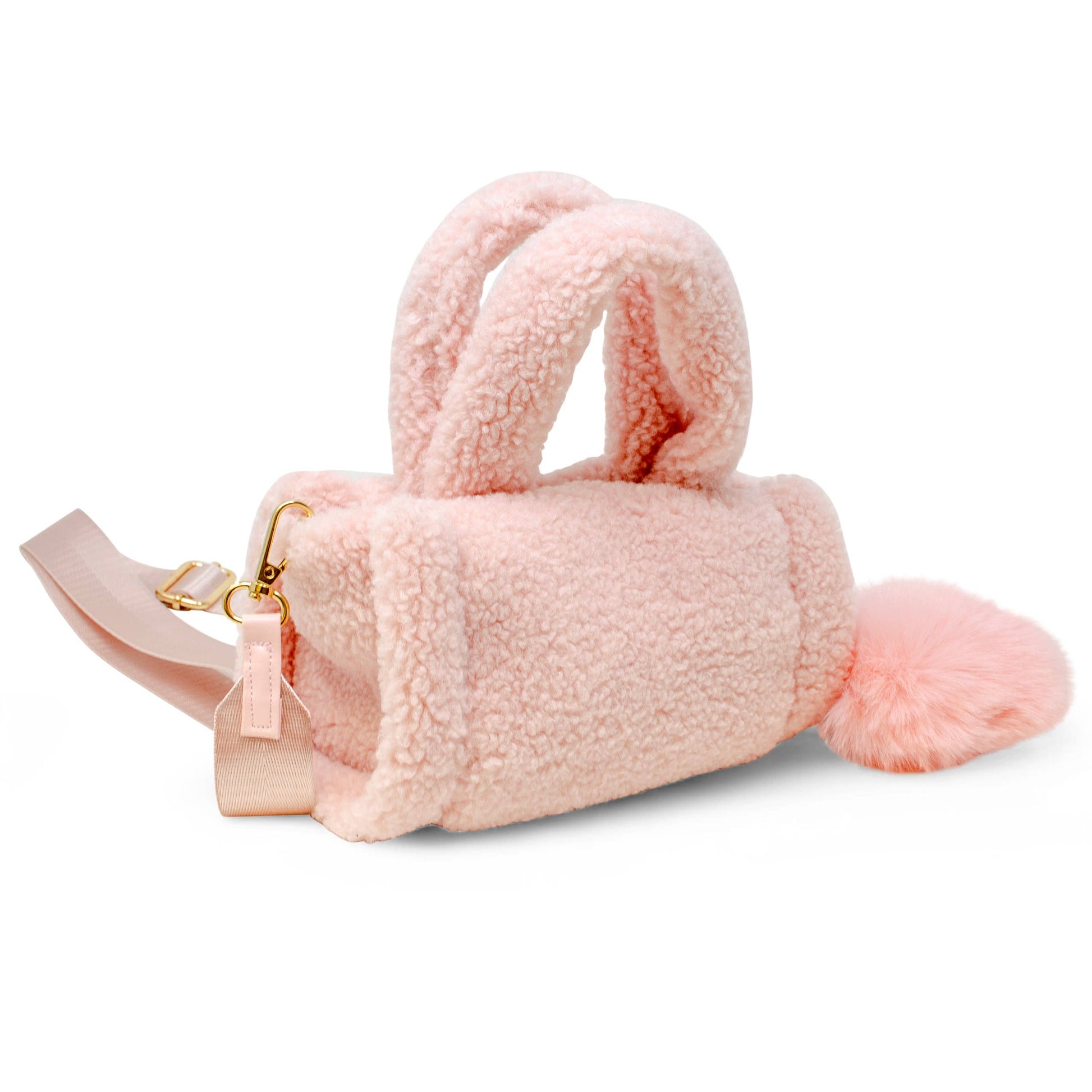Girl's Cozy Cloud Mini Duffle Bag: Pink