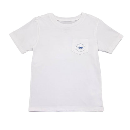Boys Fishing Pole Flag Graphic Tee