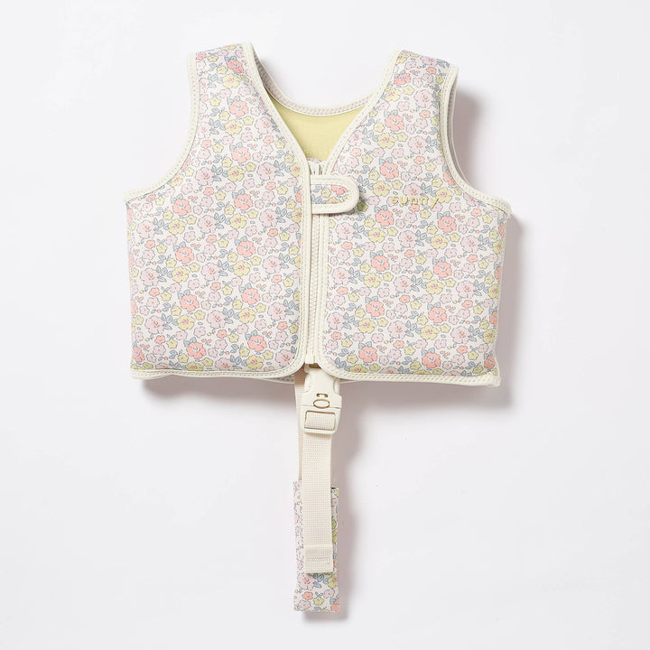 Into the Garden Ditsy Floral Swim Vest