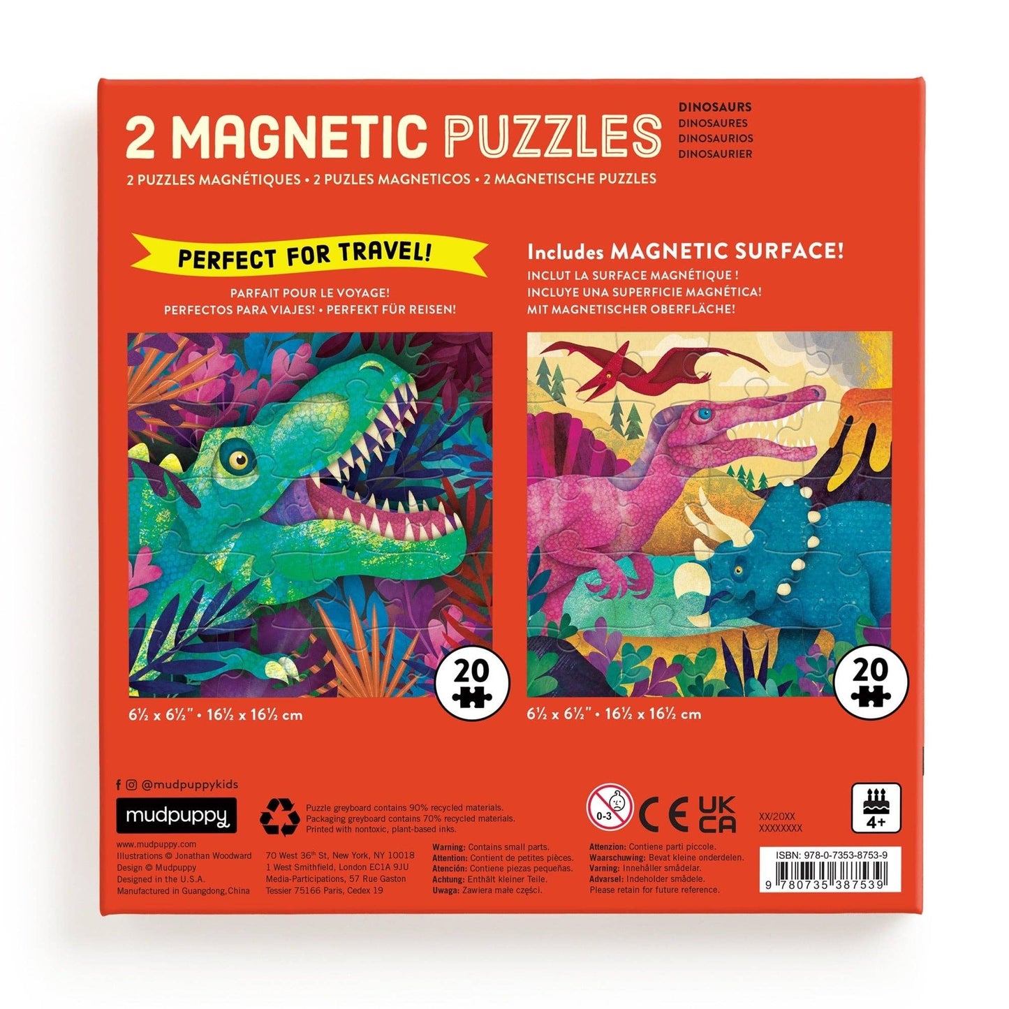 Dinosaur Roar Magnetic Puzzle