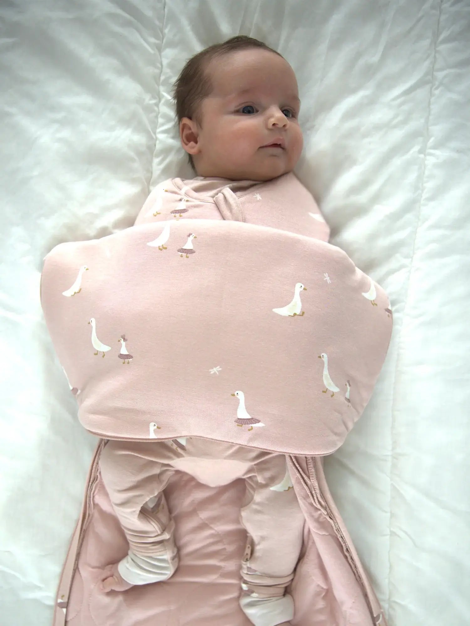 Swaddle Sleep Sack: Tutu goose