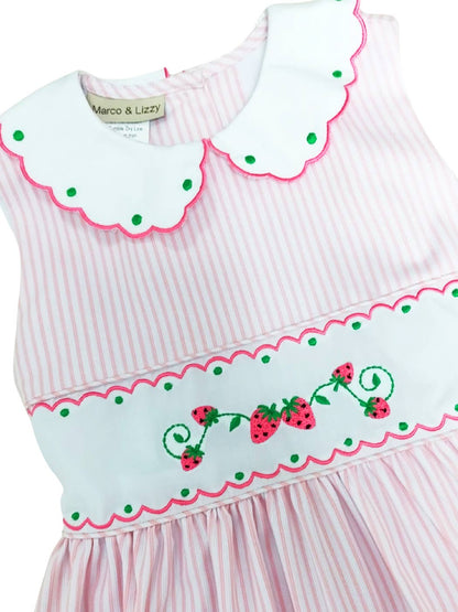 Strawberries Girl's Classic Dress