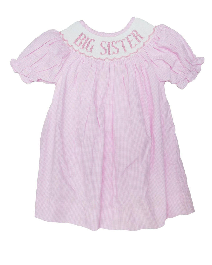 Big Sister - Pink Gingham Dress