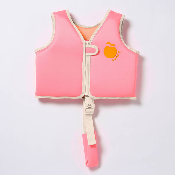 Float Vest 1-2 Poppy the Peach Neon Pink