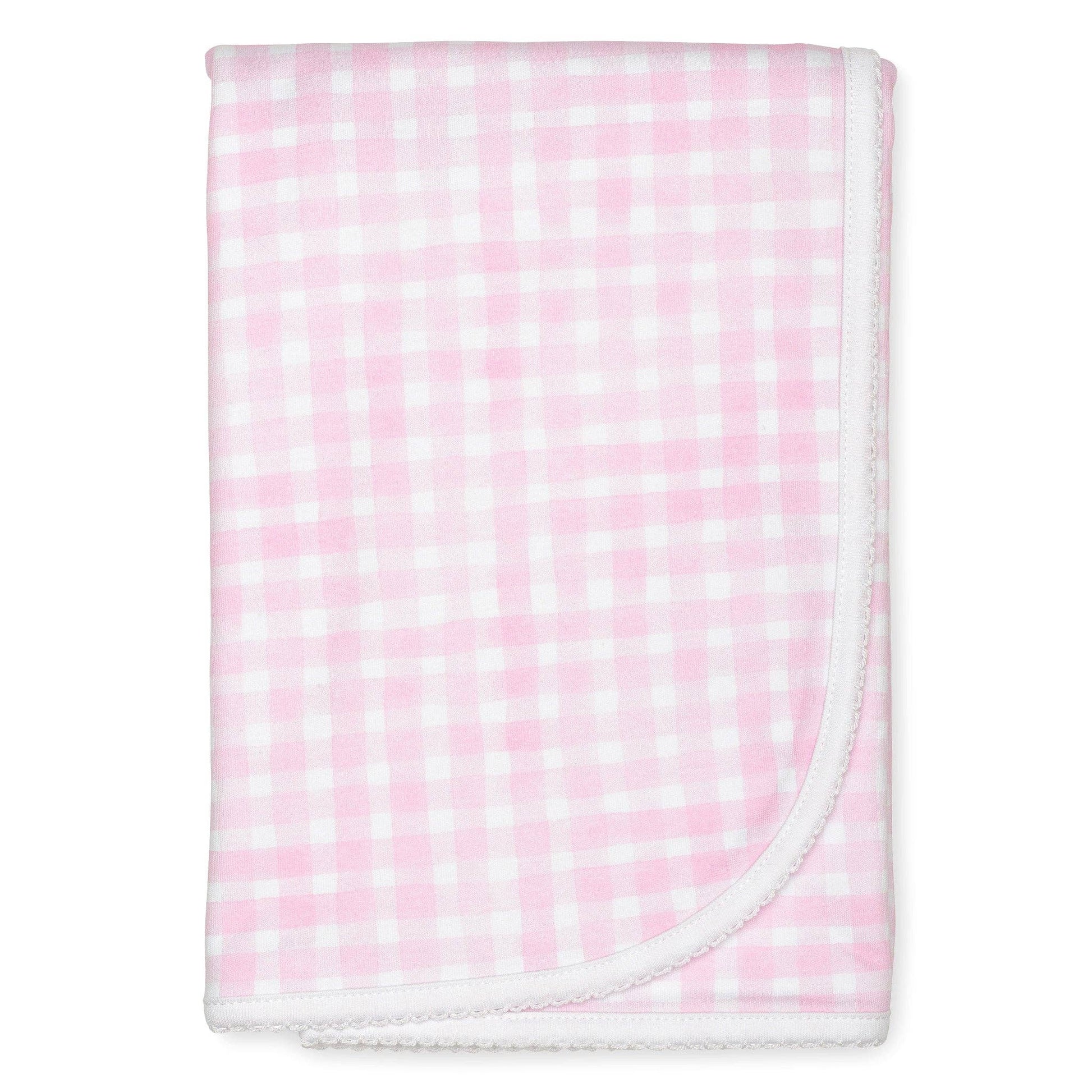 Pink Gingham Blanket