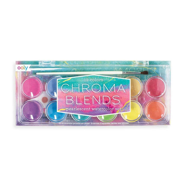 Chroma Blends: Pearlescent Watercolor Set
