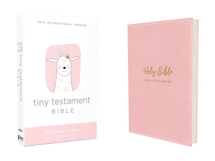 NIV Tiny New Testament Bible, Leathersoft Pink