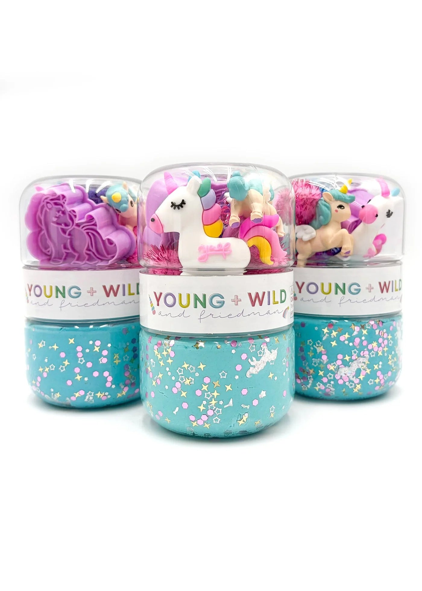 Grab & Go Dough Jar, Unicorn