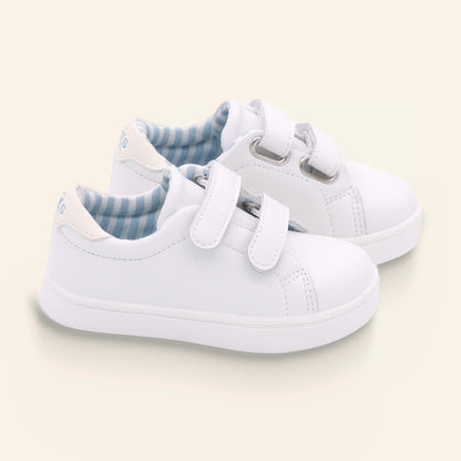 White Leather Sneaker
