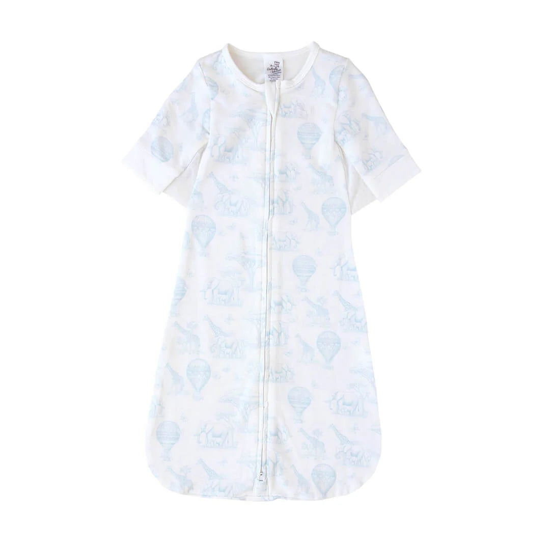 Butterfly Swaddle Blue Safari