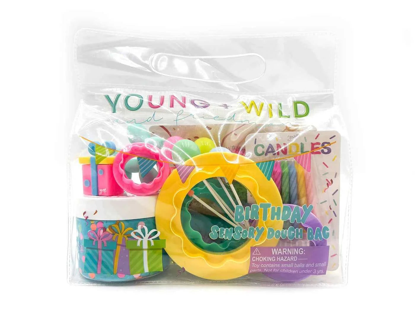 Sensory Dough Bag, Birthday