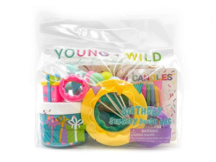 Sensory Dough Bag, Birthday