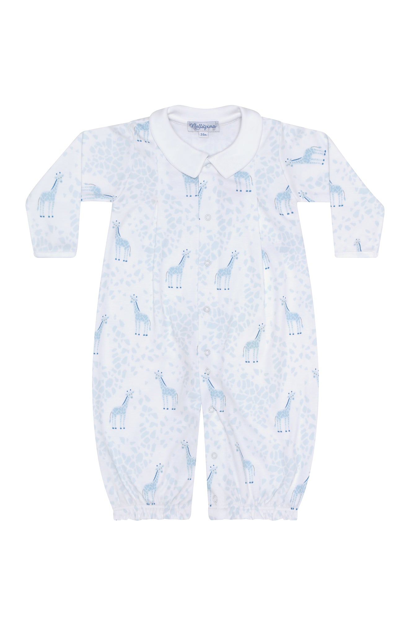Blue Giraffe Converter Gown