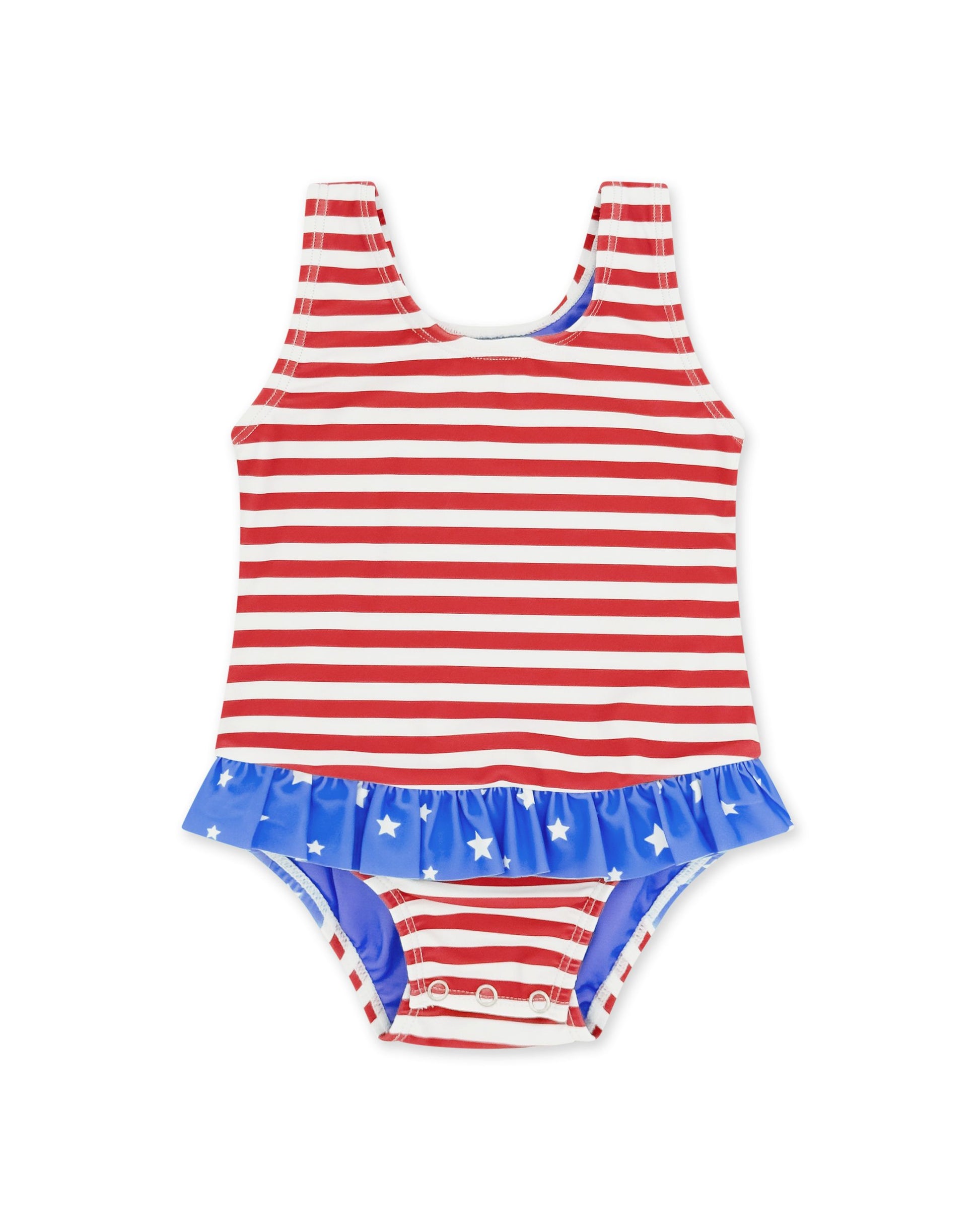 Sun Babe One-Piece, True Red