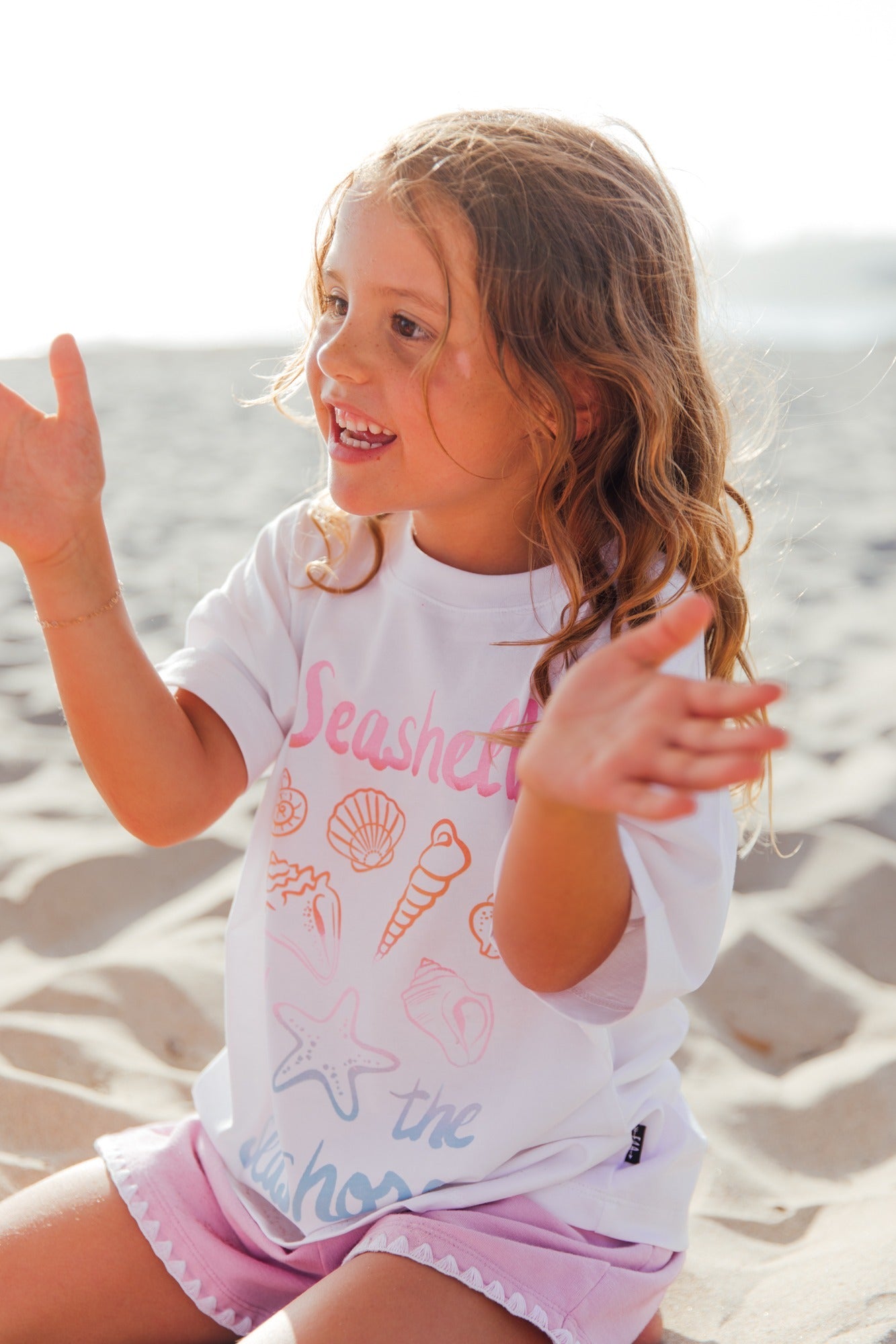 Seashells Oversized Tee