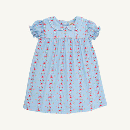 Holly Day Dress, First Day Flowers