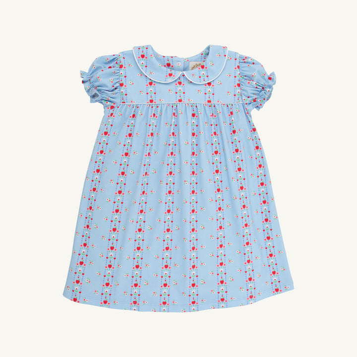 Holly Day Dress, First Day Flowers