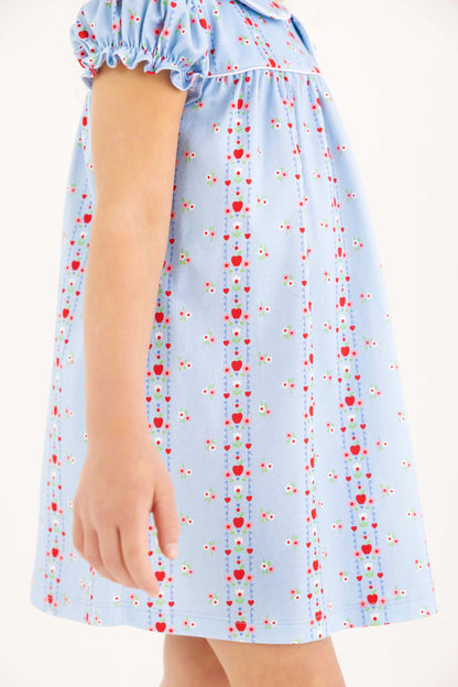 Holly Day Dress, First Day Flowers