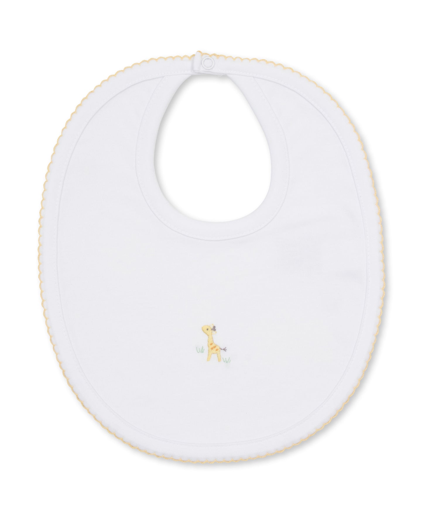 Premier Giraffe Embroidered Bib