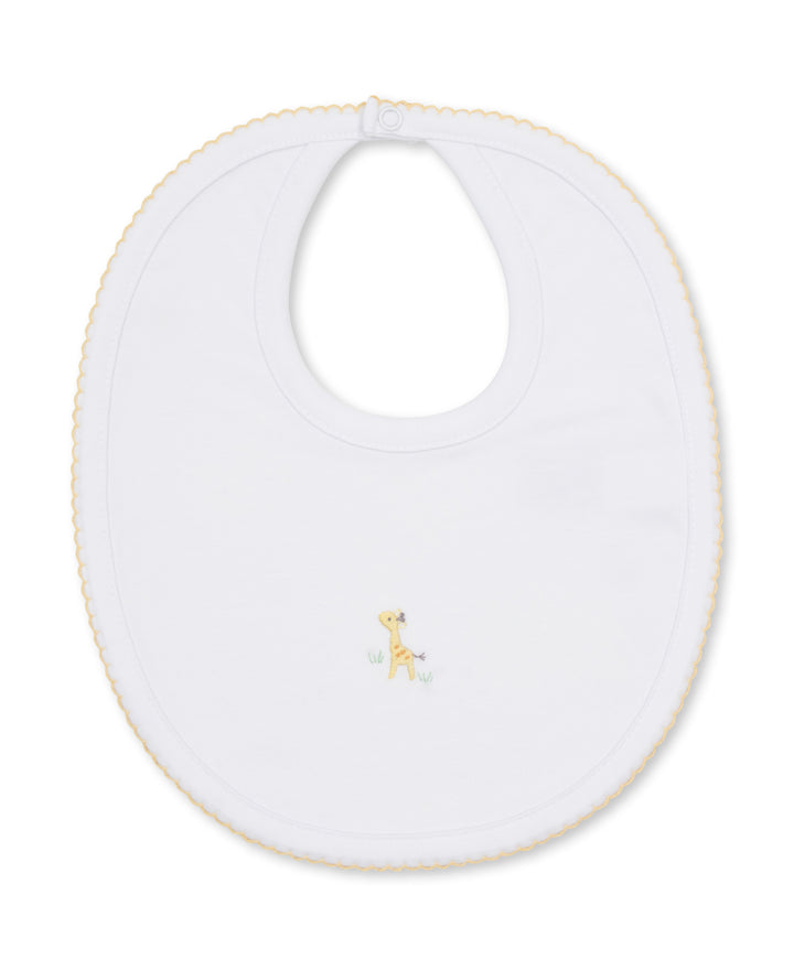 Premier Giraffe Embroidered Bib