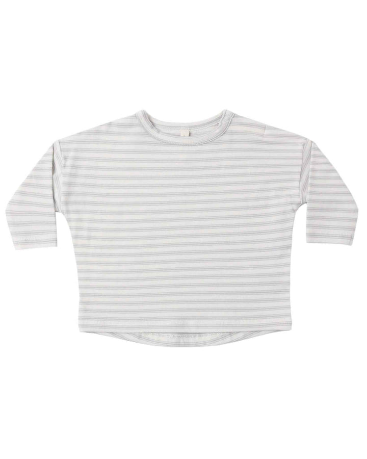 Long Sleeve Tee, Cloud Stripe