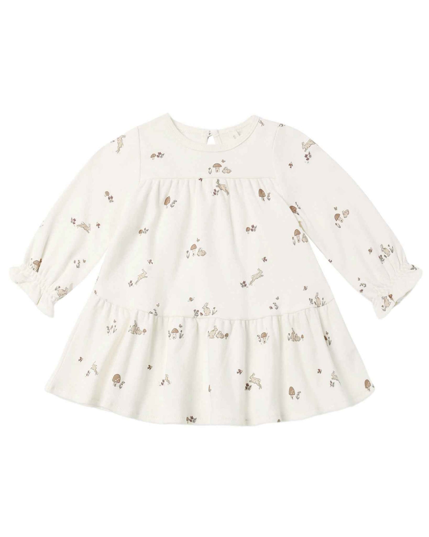 Tiered Jersey Dress, Bunnies