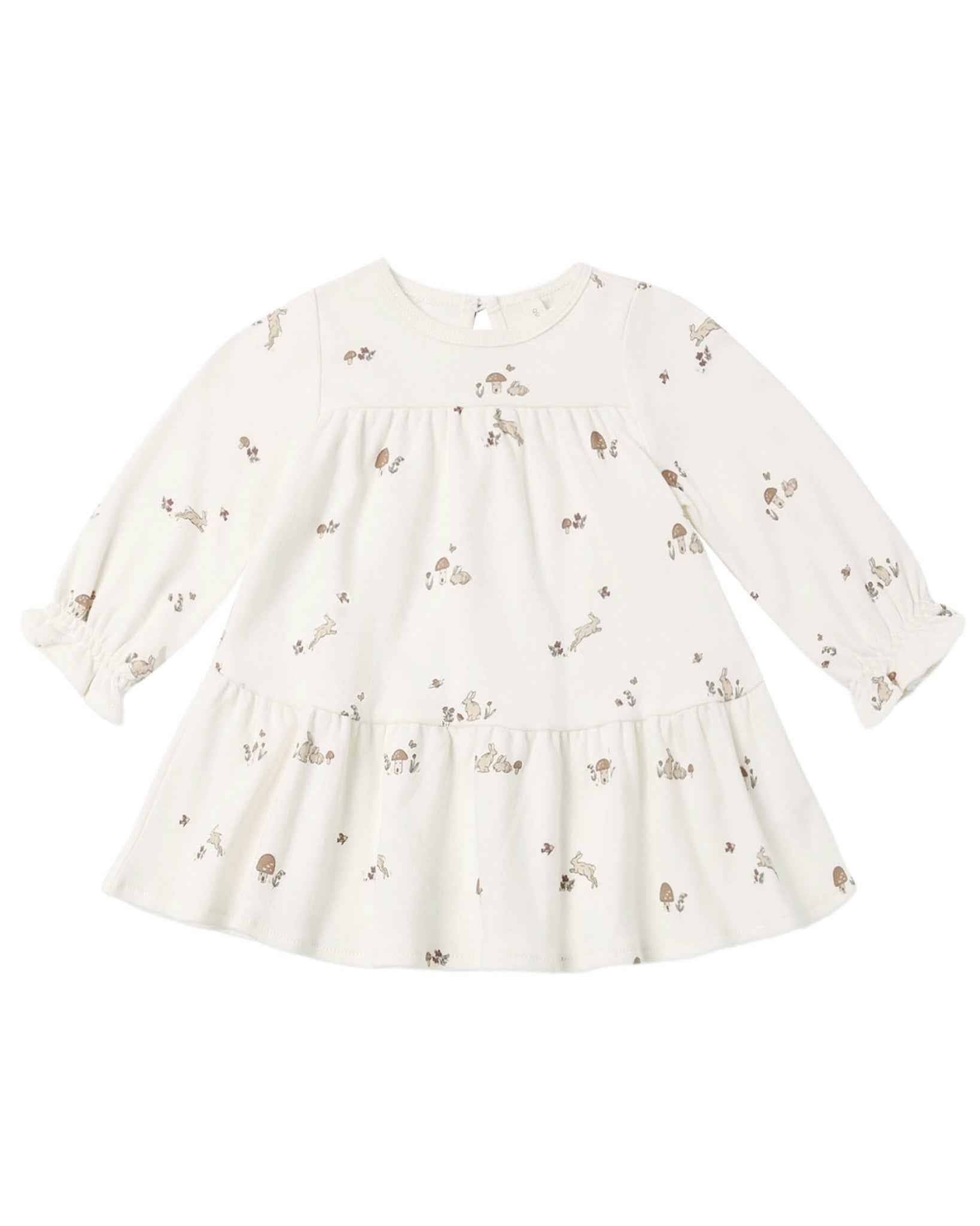 Tiered Jersey Dress, Bunnies