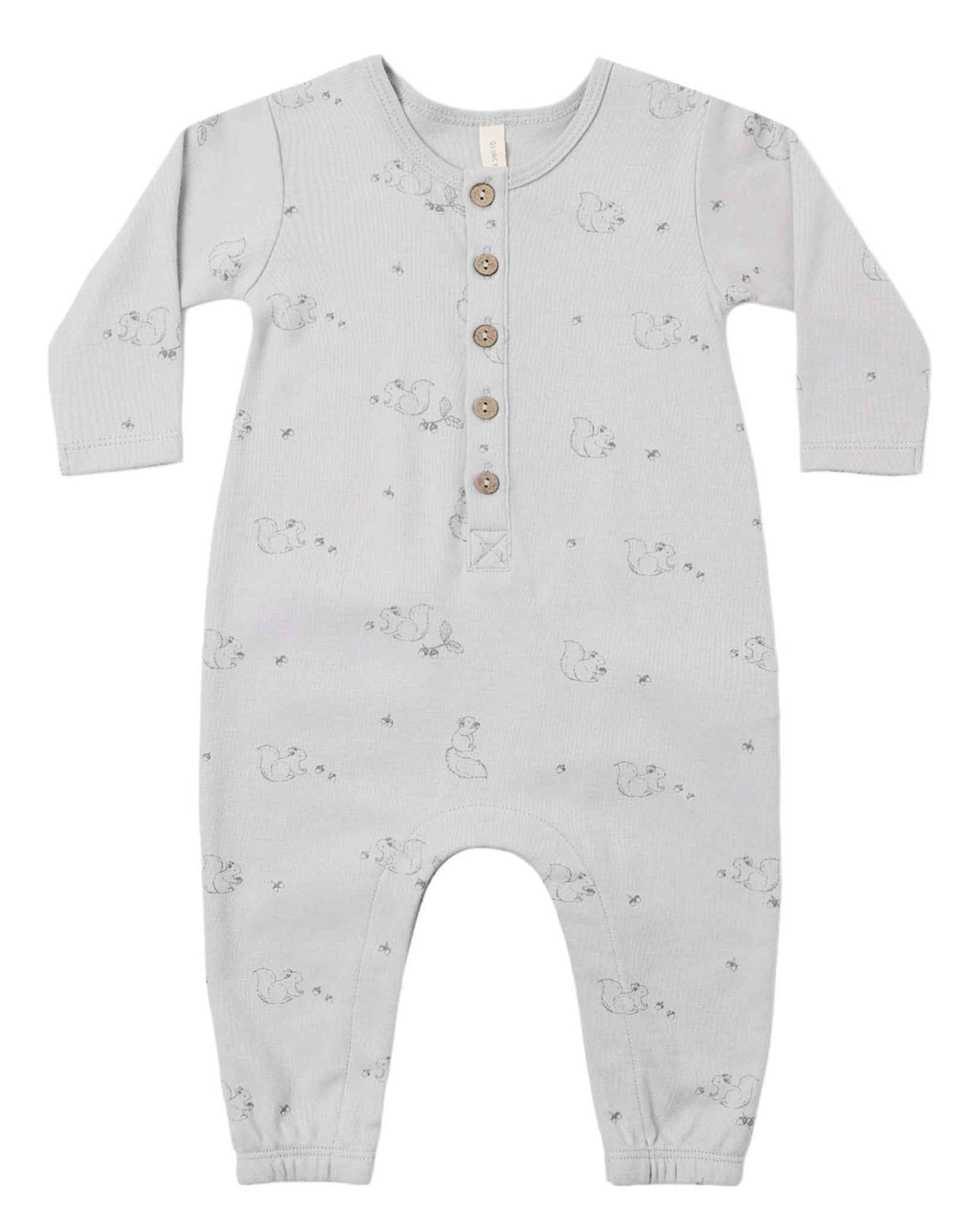 Long Sleeve Jumpsuit, Squirrel