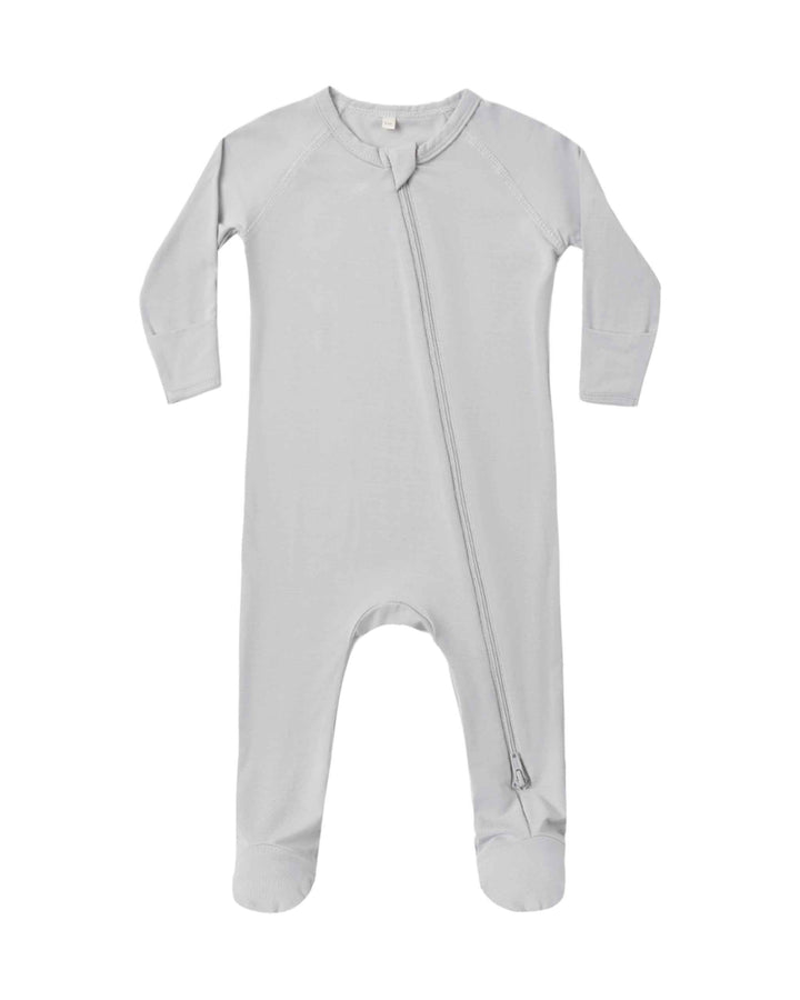 Bamboo Zip Footie, Cloud