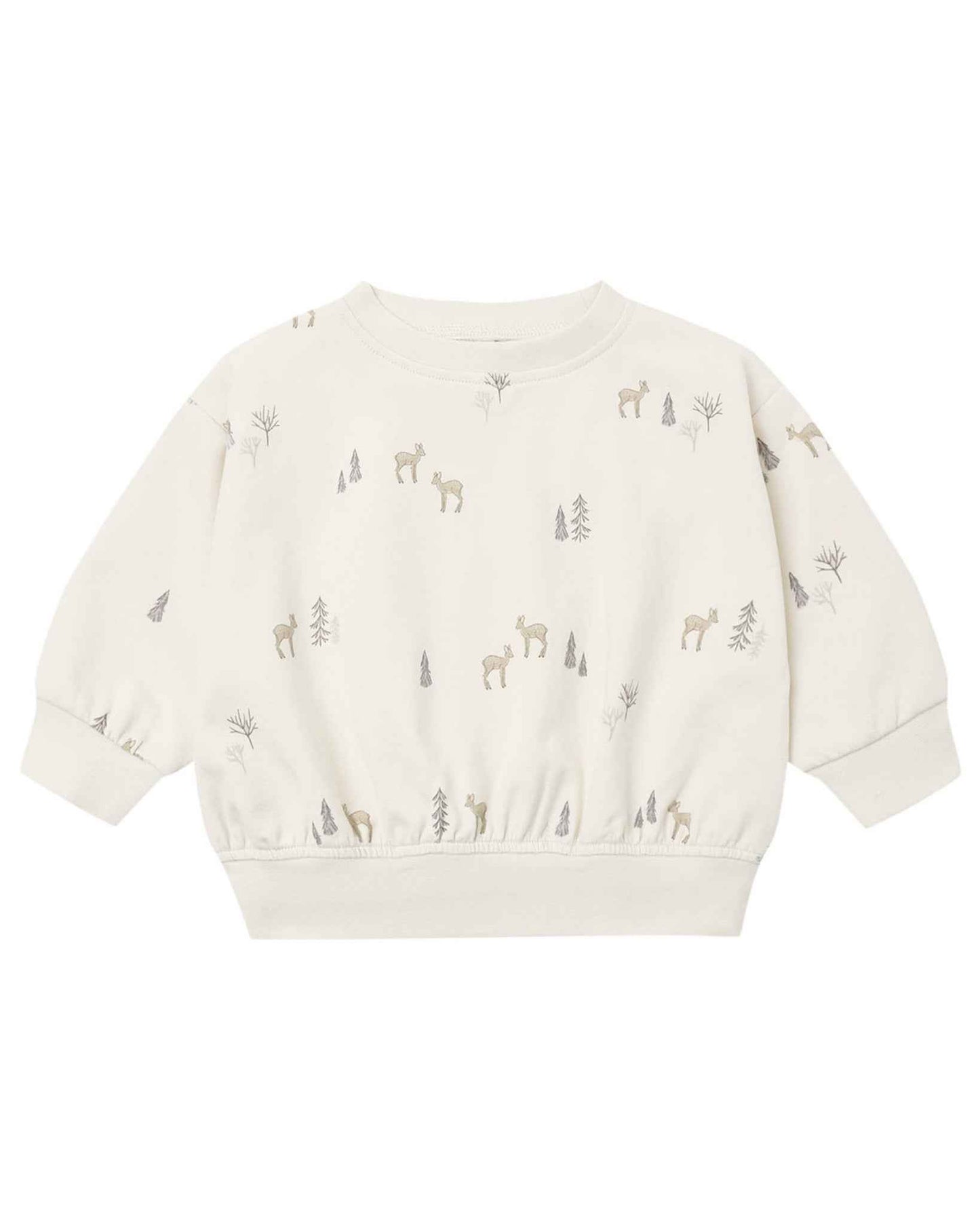 Relaxed Sweatshirt, Deer