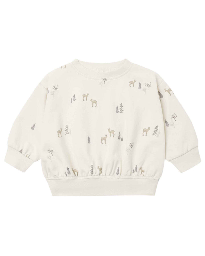 Relaxed Sweatshirt, Deer