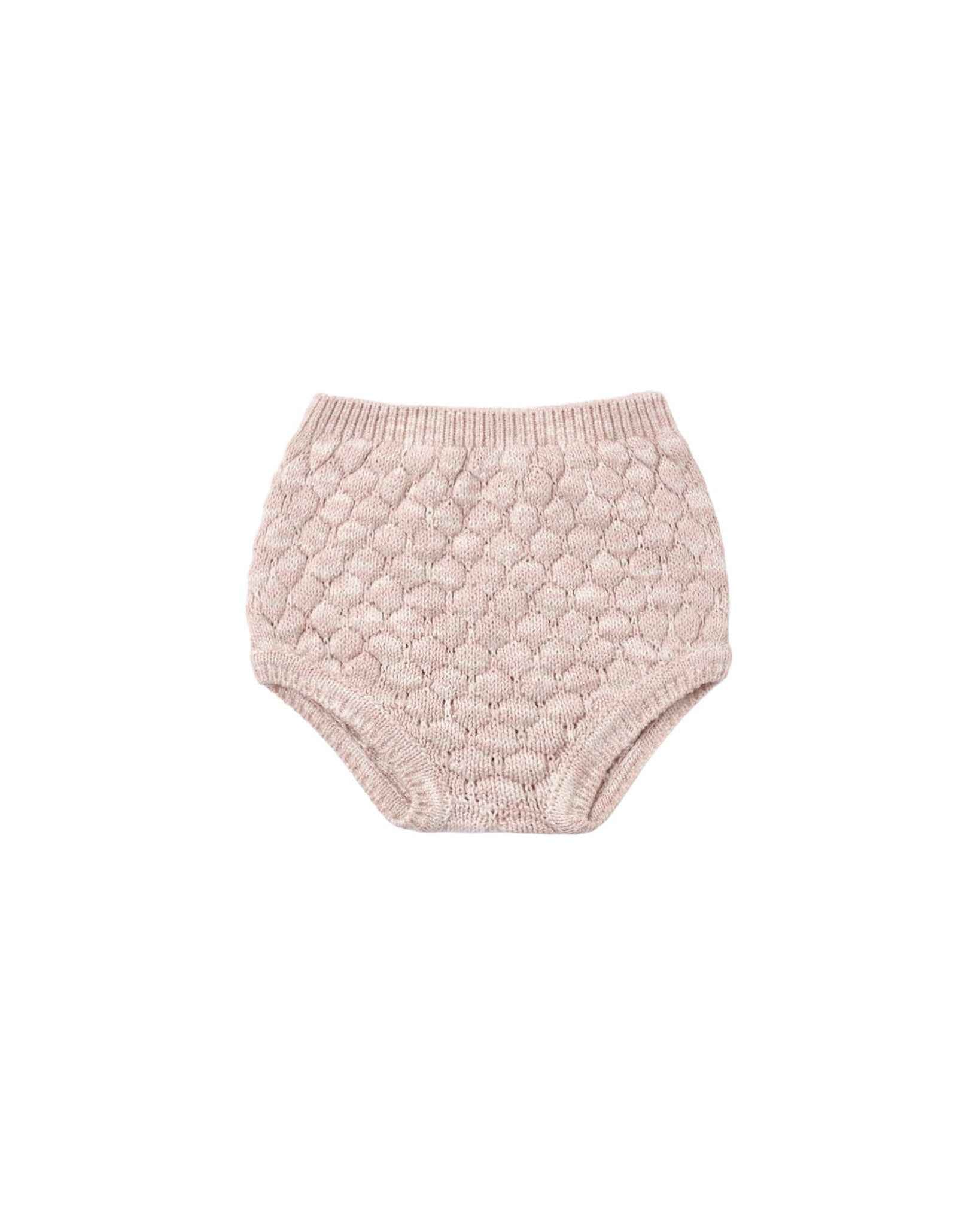 Knit Bloomer, Dusty Rose Speckle