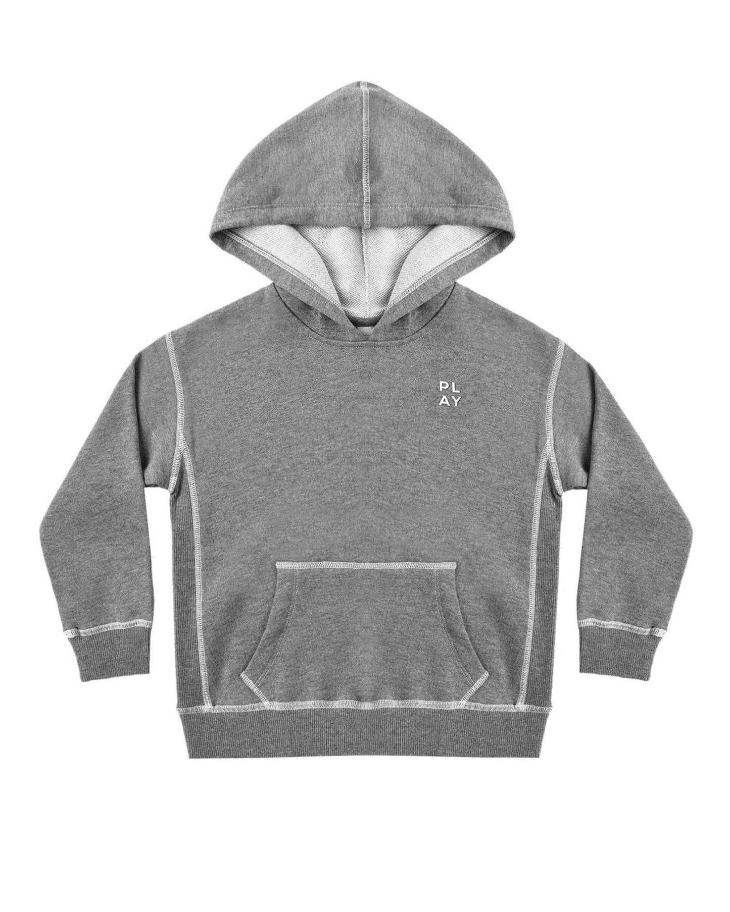 Coast Hoodie Dark Heather Grey