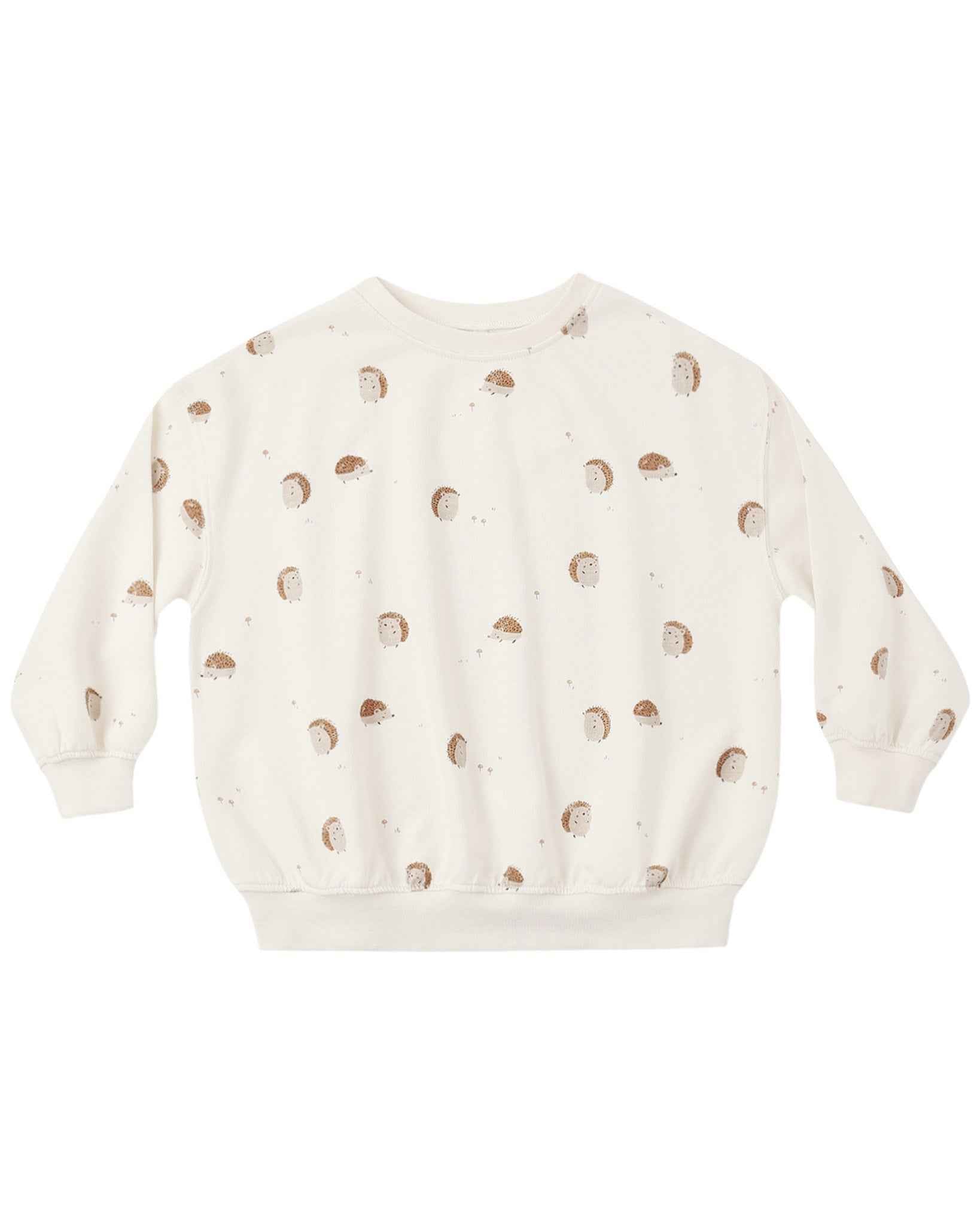 Relaxed Sweatshirt Hedgehog