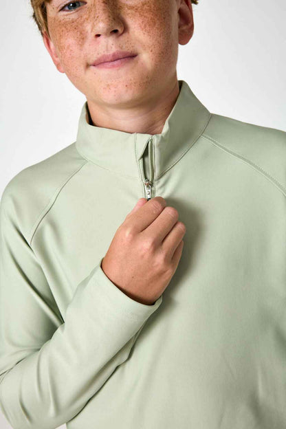 Sage Half Zip