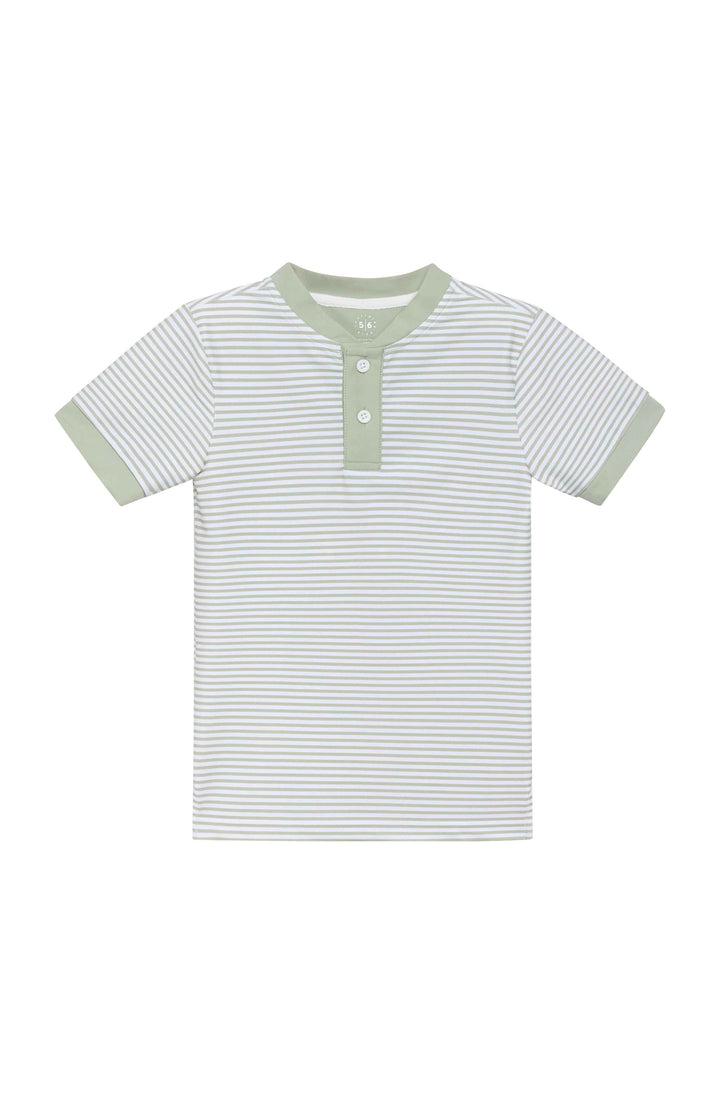 Sage/White Thin Stripe Blade Shirt