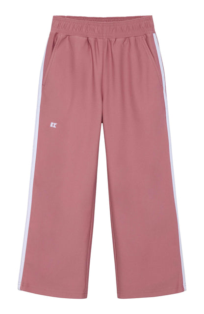 Dusty Pink Wide Leg Sweatpants