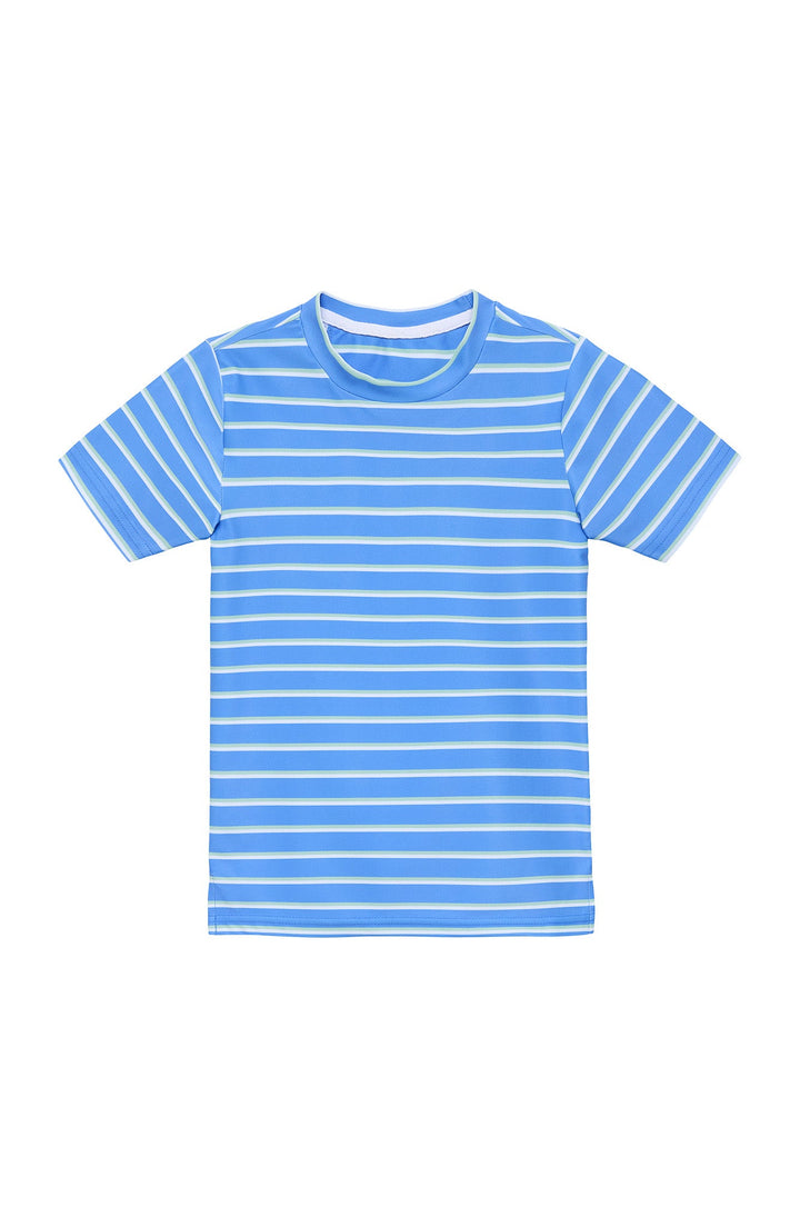 Sky Blue Baseline Stripe Practice Shirt