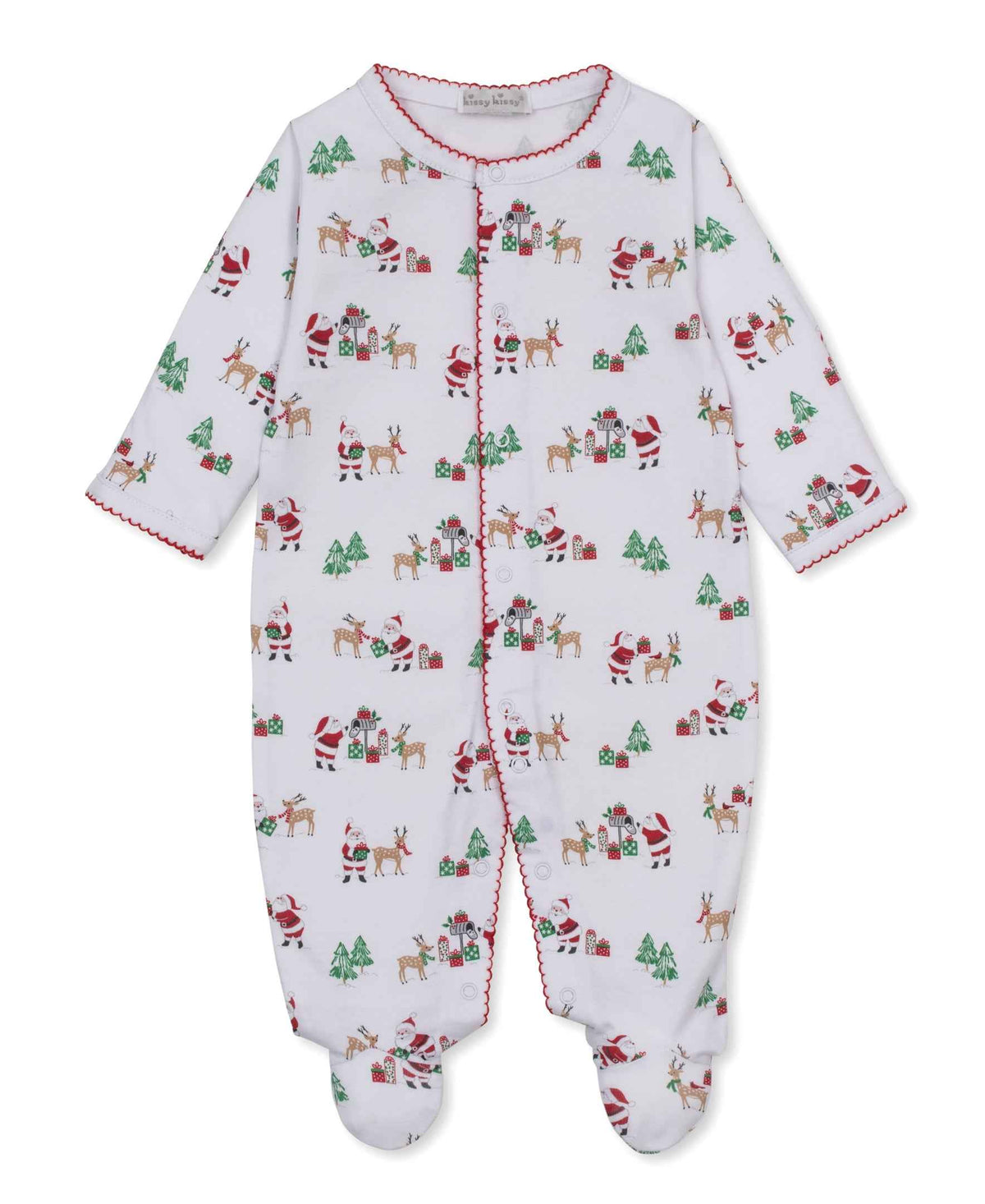 North Pole Reindeer Footie