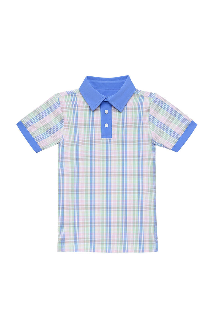 Spring Gingham Polo Shirt