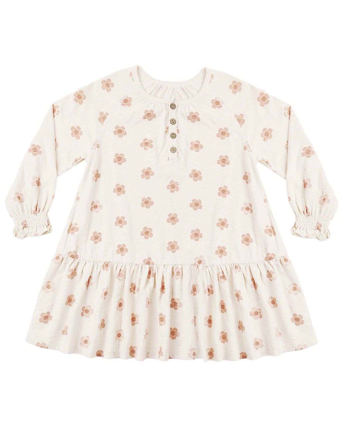 Pink Daisies Swing Dress