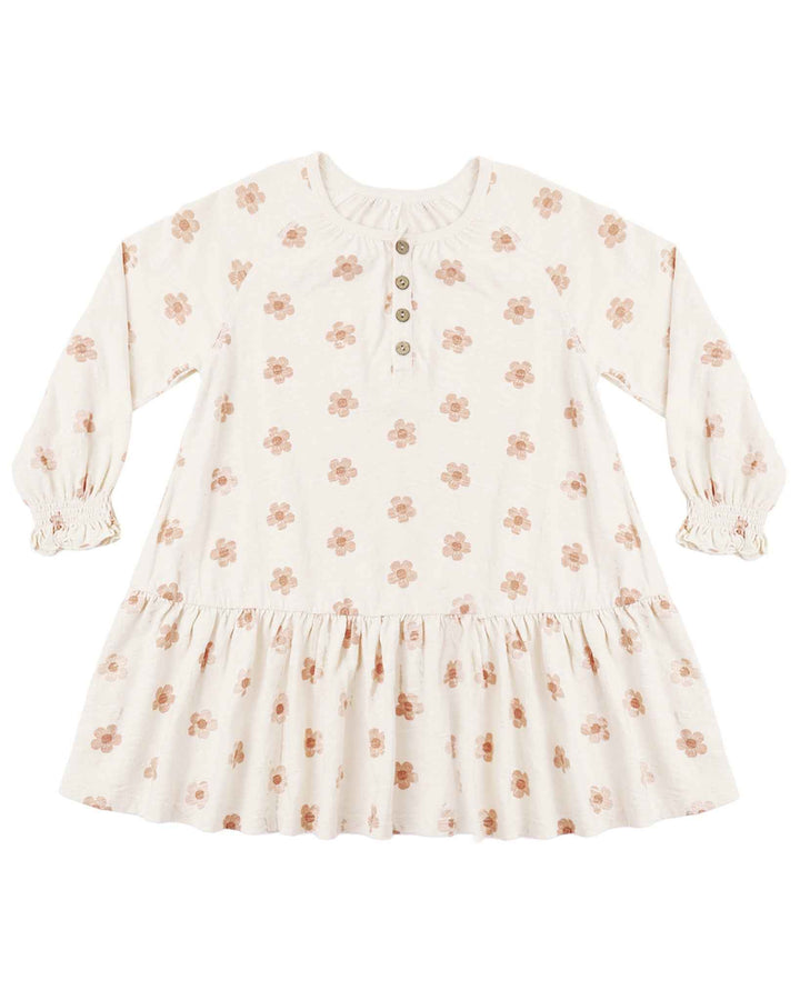 Pink Daisies Swing Dress