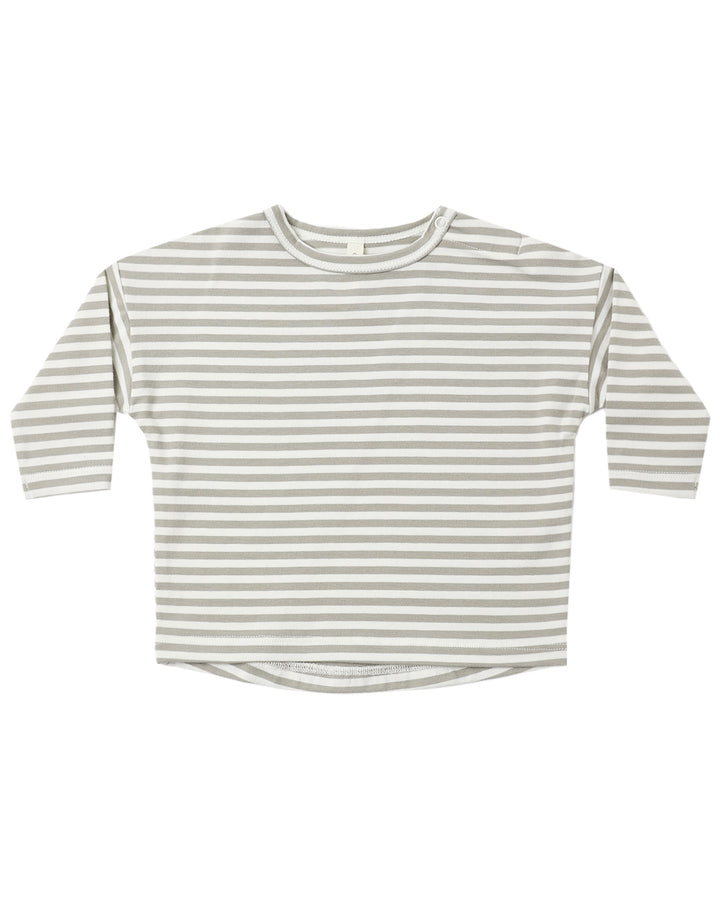 Long Sleeve Tee, Laurel Stripe