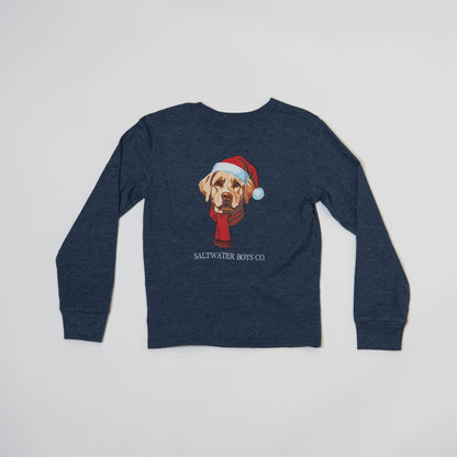 Christmas Lab Long Sleeve Tee