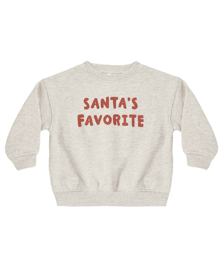 Relaxed Sweatshirt, Santa's Favorite