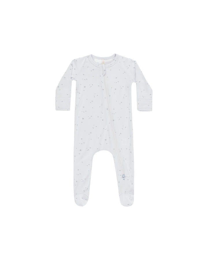 Modal Zip Footie Stars Fog