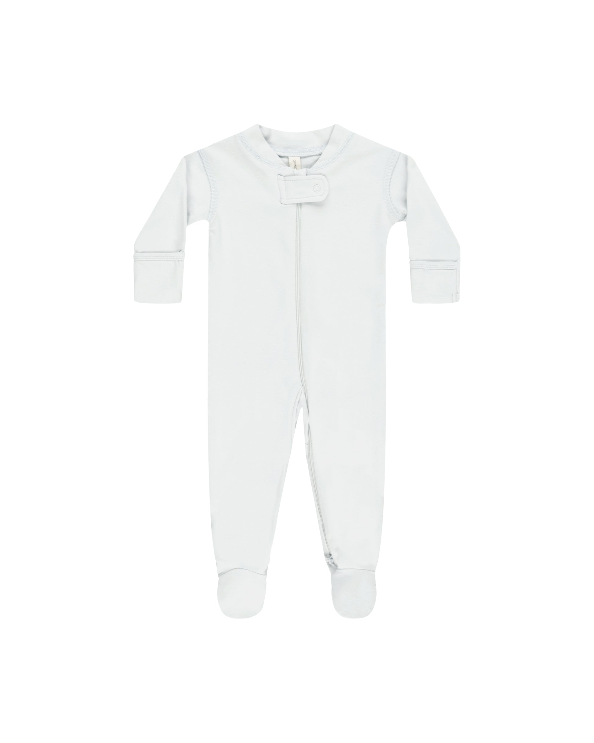 Zip Longsleeve Sleeper Footie Fog
